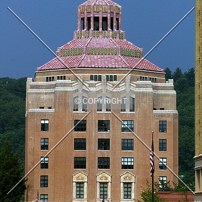 Asheville City Hall by Martin Bugajski