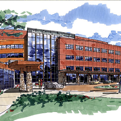 Maple Grove Hospital by James Peacock