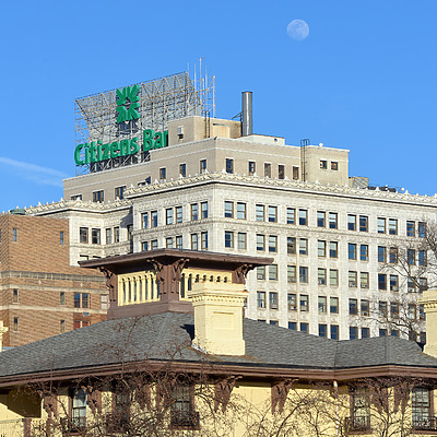 The Bank Downtown by John W. Cahill