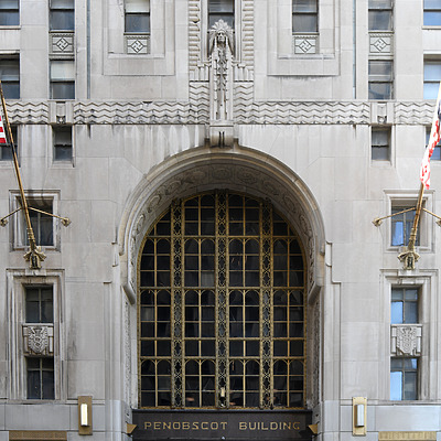 Penobscot Building by John W. Cahill