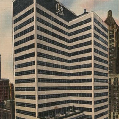 First National Bank Building by Oklahoma News Co.