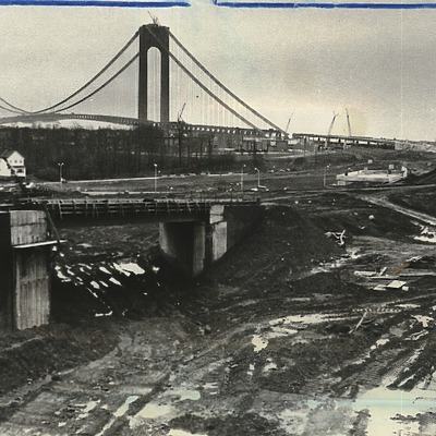 Verrazano-Narrows Bridge by Staten Island Advance