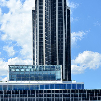 Trump Plaza Hotel by John W. Cahill