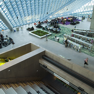 Seattle Central Library by Pavel Toczynski