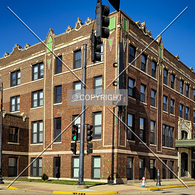 YMCA Building by Ryan Hildebrand