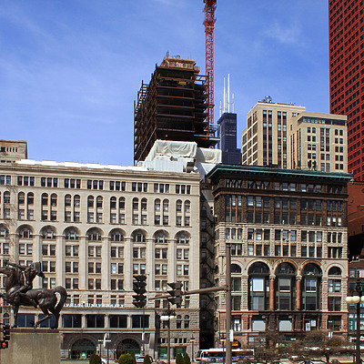 Roosevelt University Wabash Tower by Daniel Kieckhefer