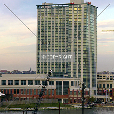 Baltimore Marriott Waterfront Hotel by Chris Patriarca