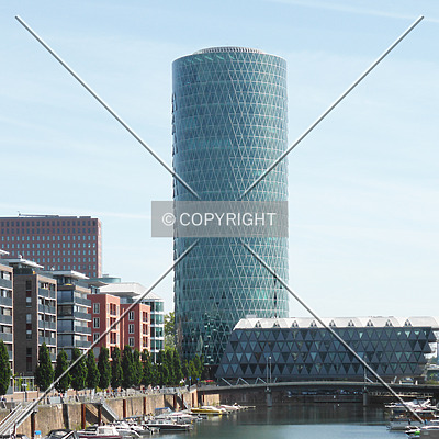 Westhafen Tower by Nephilim