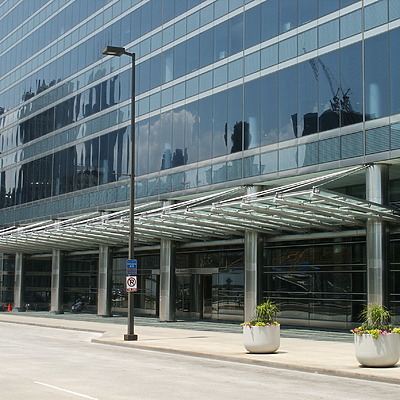 Blue Cross-Blue Shield Tower by Daniel Kieckhefer