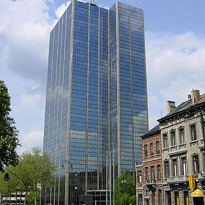 Blue Tower by Michiel van Dijk