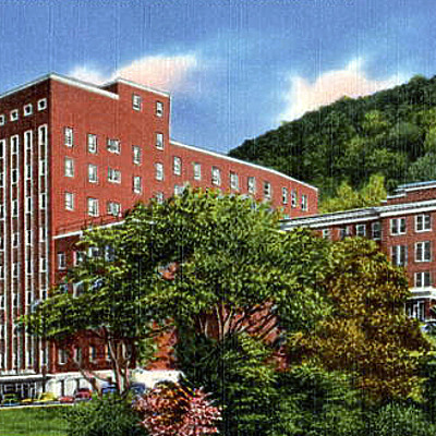 Carilion Roanoke Memorial Hospital West Pavilion by Asheville Post Card Co.