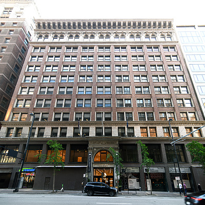 Mercantile Library Building by John W. Cahill