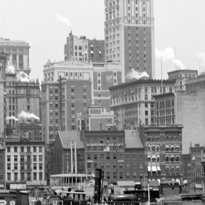 60 Wall Street by Detroit Publishing Co.
