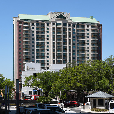 Plaza Tower at Kleman Plaza by John W. Cahill