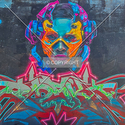 Saint Louis City Flood Wall (South Wall) by Ryan Hildebrand