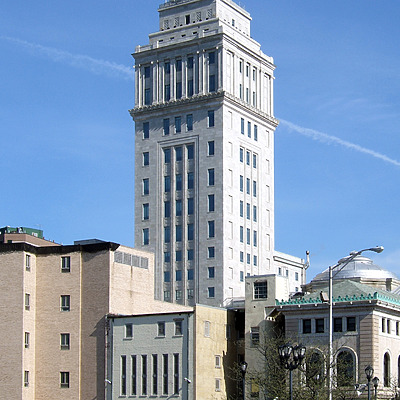 Union County Courthouse Tower Building by John Cahill