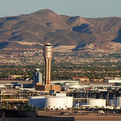 McCarran International Airport Control Tower by Brian LoBue
