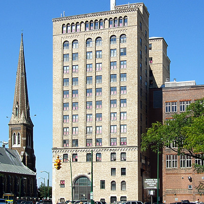 Adirondack Bank Building by John Cahill