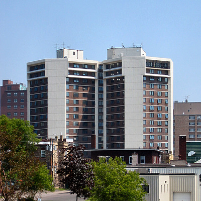Tri-Towers Apartments by James Peacock