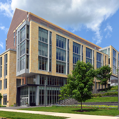 Rutgers Academic Building - West Wing by John W. Cahill