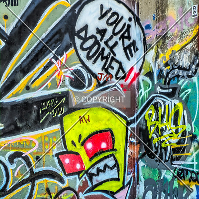 Saint Louis City Flood Wall (South Wall) by Ryan Hildebrand