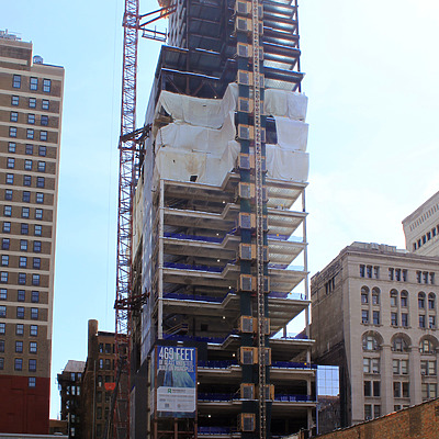 Roosevelt University Wabash Tower by Daniel Kieckhefer