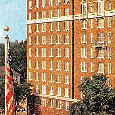 Ralston Towers Addition by Natural Color Post Card Co.