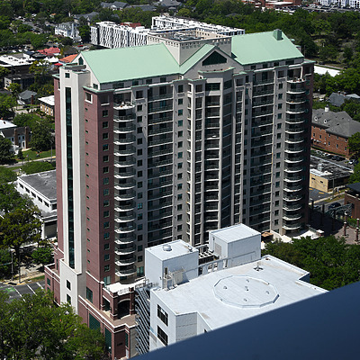 Plaza Tower at Kleman Plaza by John W. Cahill