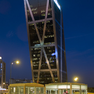 Puerta de Europa II by Cesar Serrano