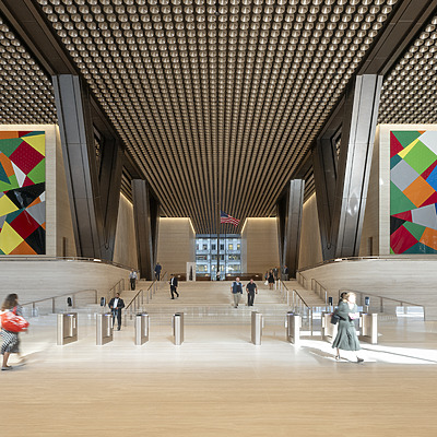 JPMorganChase World Headquarters by Nigel Young, courtesy of Foster + Partners