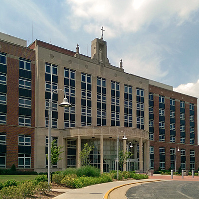 Saint Anthony's Memorial Hospital by Ryan Hildebrand