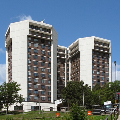 Tri-Towers Apartments by James Peacock