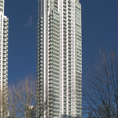 Pan Peninsula East Tower by Cesar Serrano