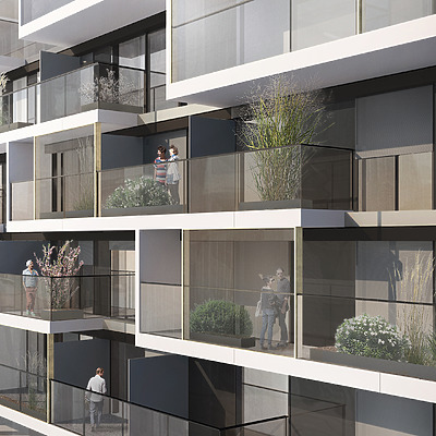 One Forty West by cyrus moser architekten