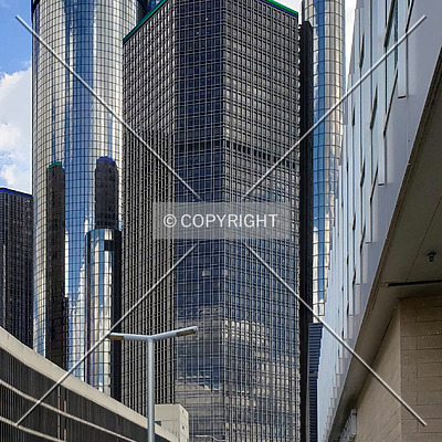 Renaissance Center 400 Tower by Ryan Hildebrand