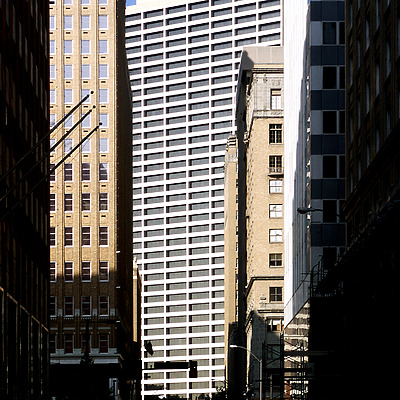 Burnett Plaza by Daniel Kieckhefer