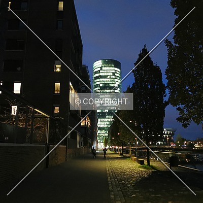 Westhafen Tower by Nephilim