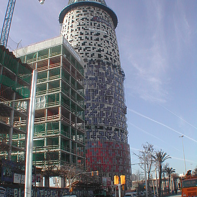 Torre Agbar by David Guija