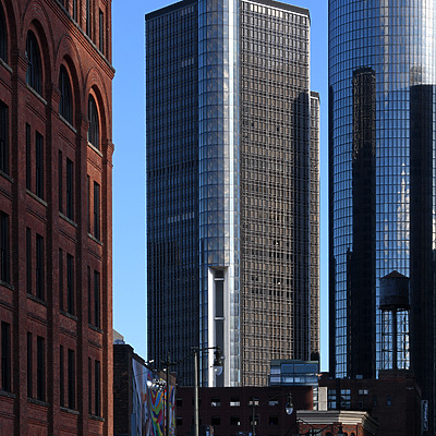 Renaissance Center 200 Tower by John W. Cahill