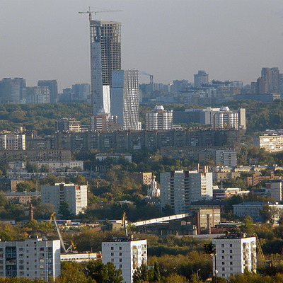 House on Mosfilmovskaya 1 by Unknown
