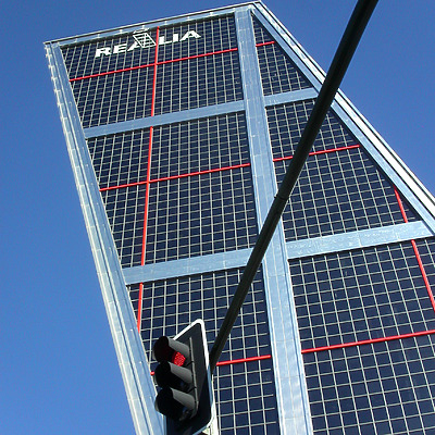 Puerta de Europa II by Cesar Serrano
