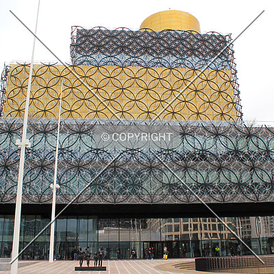 Library of Birmingham by Florian Barbier