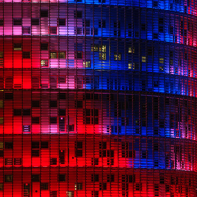 Torre Agbar by Cesar Serrano