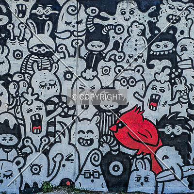 Saint Louis City Flood Wall (South Wall) by Ryan Hildebrand