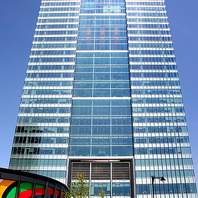 One Churchill Place by Tristram Compton