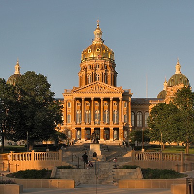 Iowa State Capitol by James Peacock