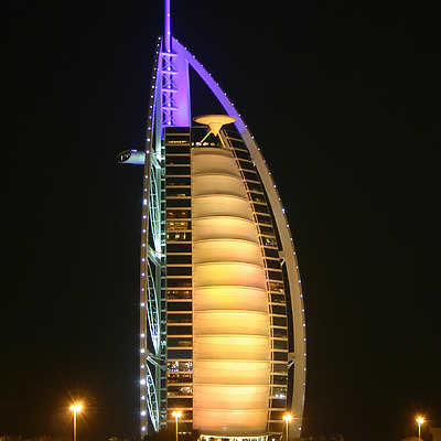 Burj Al Arab by Michiel van Dijk