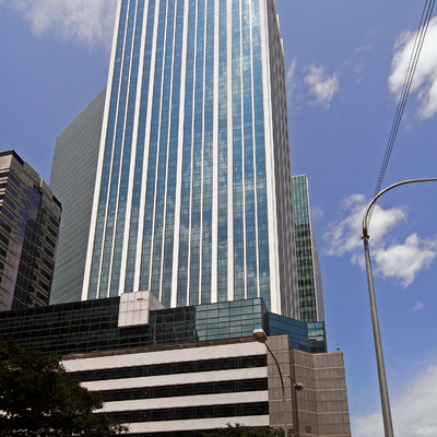 Hong Leong Finance Building by Horst Kiechle