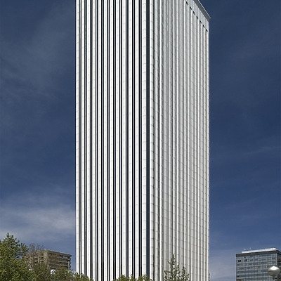 Torre Picasso by Cesar Serrano