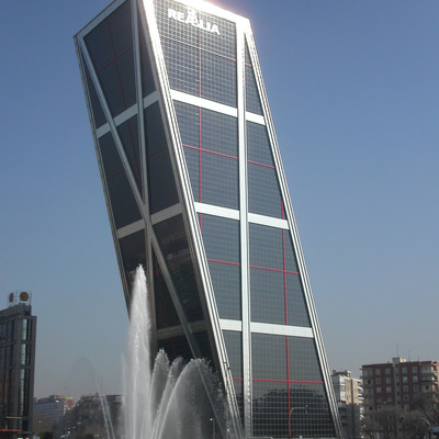 Puerta de Europa II by Cesar Serrano
